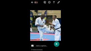 Karate Kyokushinkaikan | IKO 1 All Africa Open Tournament (2018) | NQOBANI Vs MAZWIE🏆