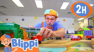 Blippi Plays with Toys and has Fun! | Blippi - Kids Playground | Educational Videos for Kids