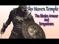 Skyrim Se, Unique Items Blades Armour And Dragonbane At Sky Haven Temple In Karthspire