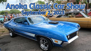 Anoka Classic Car Show September 2, 2023 - classic cars - muscle cars - hot rods - street rods