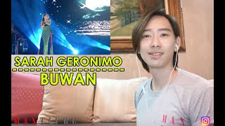 EVENTS SINGER REACTS TO SARAH GERONIMO | BUWAN | HONEST REACTION | MAX TIU  #SARAHGERONIMO  #BUWAN