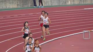 東医体　2017　女子1500m決勝　遠藤