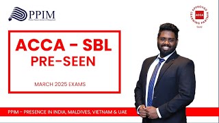 ACCA SBL Pre-seen Analysis - Historic Places (HP) : March 2025 Examination