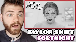 Taylor Swift - Fortnight (feat. Post Malone) (Official Music Video) | FIRST TIME REACTION!