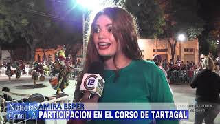 Presentación de la Academia Amira en el Corso de Tartagal