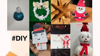 Christmas Craft | 7 DIY In One Video🎄 #christmas #christmas2024 #craft #diy #trending #viralvideo