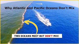 Why the Atlantic and Pacific Oceans Don't mix | Atlantic and pacific oceans don't mix #Oceans