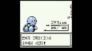 꼬부기 진화! 어니부기! [Pokémon Squirtle evolution! Wartortle!]