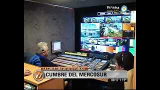 Visión Siete: Cumbre del Mercosur: el trabajo de la TV Pública detrás de cámaras