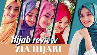 NYSHA FATHIMA | HIJAB REVIEW | ZIA HIJABI MODESTY WEAR | MALAYSIAN HEAVY CRINKLED COTTON HIJAB