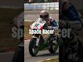 A motorcycle racer jumps into space.#racer #motorcycle #shorts