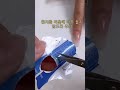 조각난 손톱 폼지 끼우기nail forms shorts 아크릴연장 acrylicnailtutorial 폼지끼우기