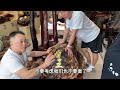 can the 500 jin red sandalwood tumor king cut the material successfully