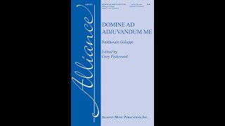 Domine ad adjuvandum me (AMP 1171) SATB with keyboard - edited by Gary Packwood