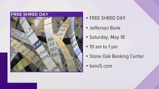 Free shred day at San Antonio bank