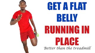 20-Minute Running In Place Workout to Melt Stubborn Belly Fat