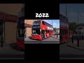 london bus old to new evolution update 1910_2024 shorts 2025