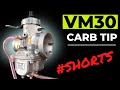 CL350 Tracker Build : VM30 Carb Tip #shorts