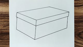 How to Draw a Box : Step by Step | Drawing | Sketch
