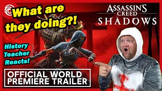 History Teacher Reacts to Assassin's Creed Shadow Trailer