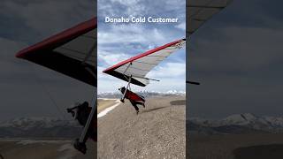 Cold Winter Launch ​⁠@ddxmountain #hanggliding