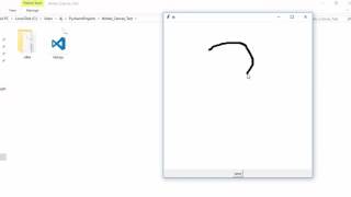 Python - Simple Paint Brush and Export Image