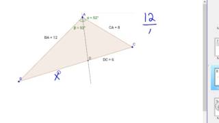 How to use the Triangle Angle Bisector Theorem