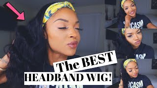 THE BEST HEADBAND WIG!! AMAZON BEAUTY FOREVER HAIR REVIEW | DOMINIQUE VANESS FT. BEAUTY FOREVER HAIR