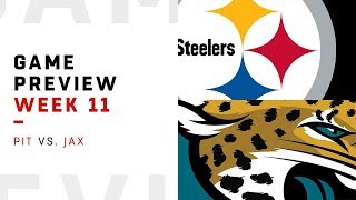 Pittsburgh Steelers vs. Jacksonville Jaguars | Week 11 Game Preview | Move the Sticks