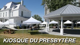 Inauguration du Kiosque du Presbytère