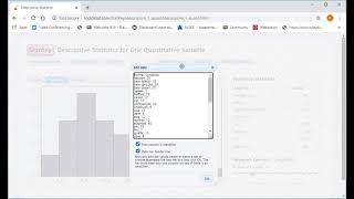 Using StatKey to Analyze Quantitative Variables