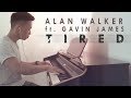 Alan Walker ft. Gavin James - Tired (piano cover by Ducci)