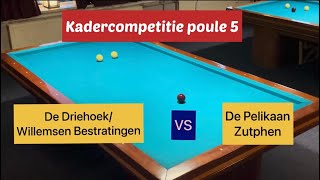 Timo Peters 220 57/2 - Michel van Silfhout 170 Bandstoten