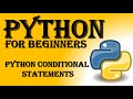 #8 Python Tutorial for Beginners | Python Decision Making | Conditional statements in Python