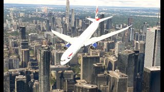 Boeing 777 hard landing at Toronto Airport