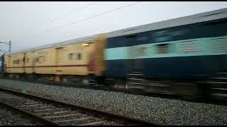 CRS -  Speed Trial conducted in between Gangaikondan - Tirunelveli | Railways Speed Trials | KEC