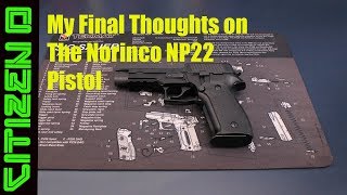 My final thoughts on the Norinco NP22 Pistol