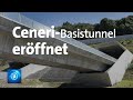 Die dritte große Alpen-Unterquerung in der Schweiz ist eröffnet worden: der Ceneri-Basistunnel