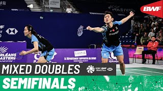 Orleans Masters Badminton 2024 | Hoo/Cheng (MAS) [7] vs. Cheng/Zhang (CHN) | SF