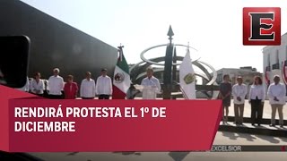 Gobernador electo de Veracruz presenta a gabinete