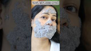 Viral Chia Seed Mask For Glowing \u0026 Bright Skin #shorts #ytshorts #youtubeshorts #beauty #beautyhacks