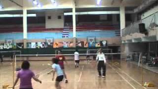 20111105 復興羽球隊 FUXING Badminton Game OLD VS WD