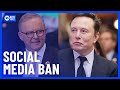 Elon Musk Criticises Australian Government Over Proposed Social Media Ban | 10 News First