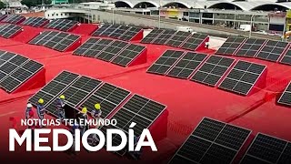 Instalan paneles solares en el mercado más grande del mundo | Noticias Telemundo