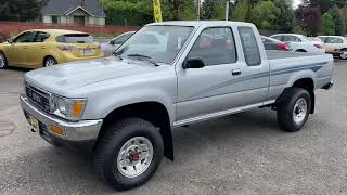 1990 Toyota xtra cab 4x4 V6 5spd. (For Sale) extremely clean unmodified truck SOLD