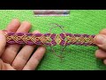 como fazer pulseira macramê tutorial passo a passo diy criativa macrame ✨