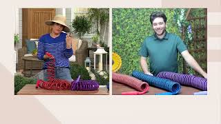 Bernini 40' Chroma Colored Metal Garden Hose on QVC