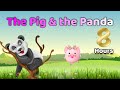 Sleep Meditation for Children | 8 HOURS THE PIG AND THE PANDA | Sleep Story for Kids