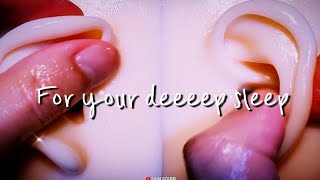 ASMR A drowsy sound to help you fall asleep more easily🌙😴 Relaxing ear massage💖 *No talking*