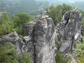 saxon switzerland eastern germany crazy rocky hilly landscape